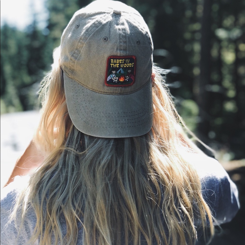Babes in the Woods Nature Camping Dad Hat